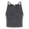 Mineral Wash Crop Tank Top - Denny's