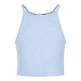 Mineral Wash Crop Tank Top - Denny's