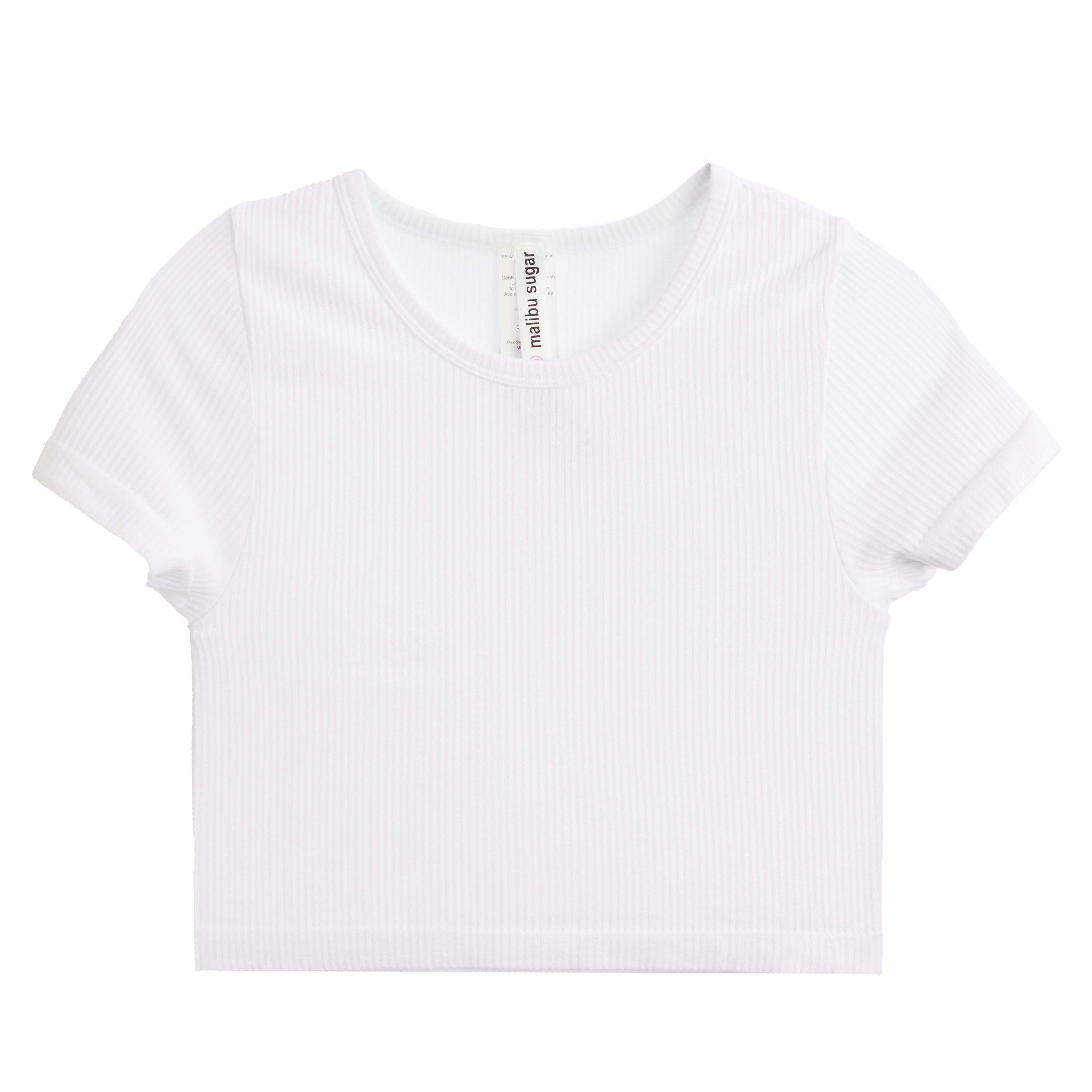 Basic Ribbed Tee - Denny's