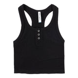 Scoop Snap Crop Tank - Denny's