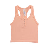 Scoop Snap Crop Tank - Denny's