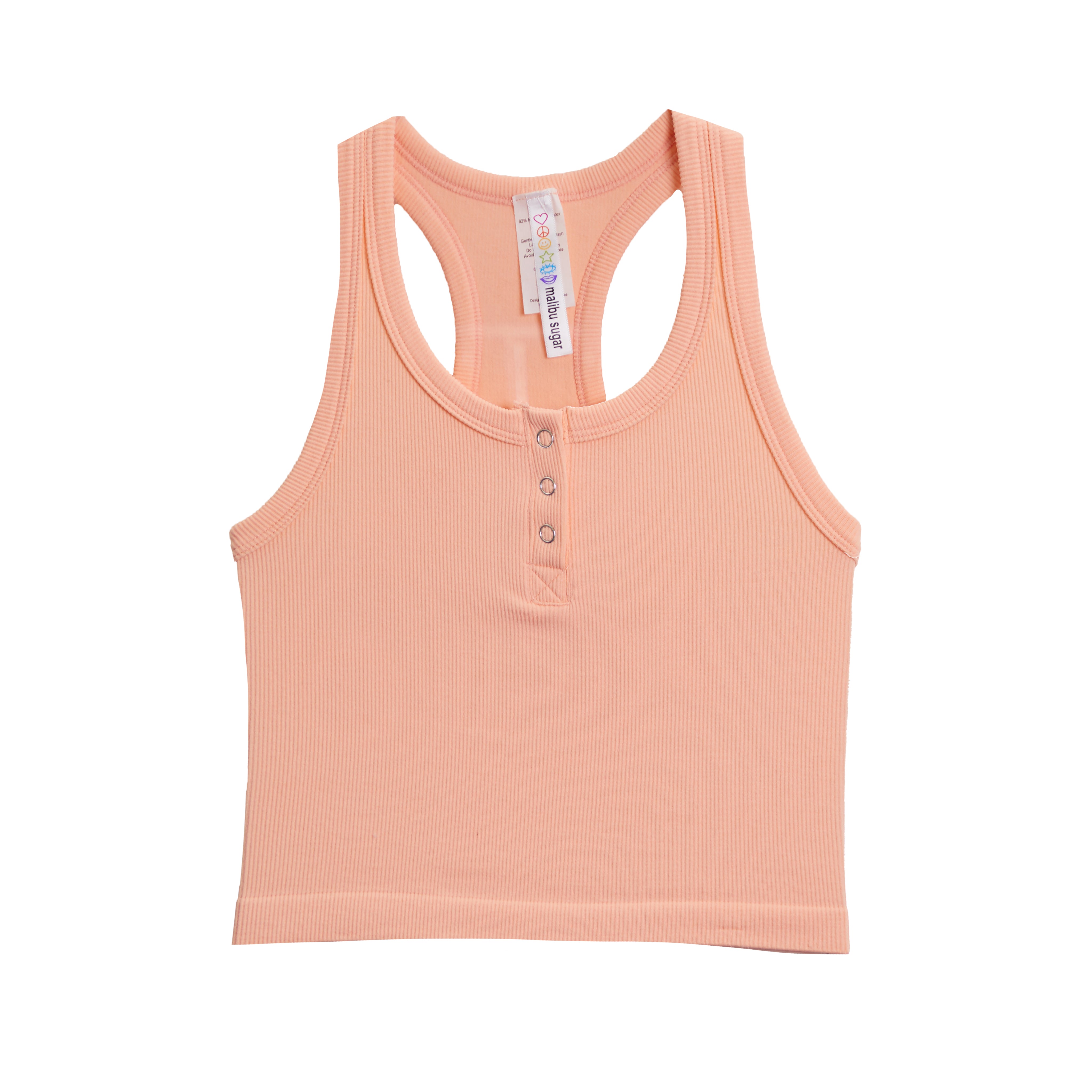 Scoop Snap Crop Tank - Denny's