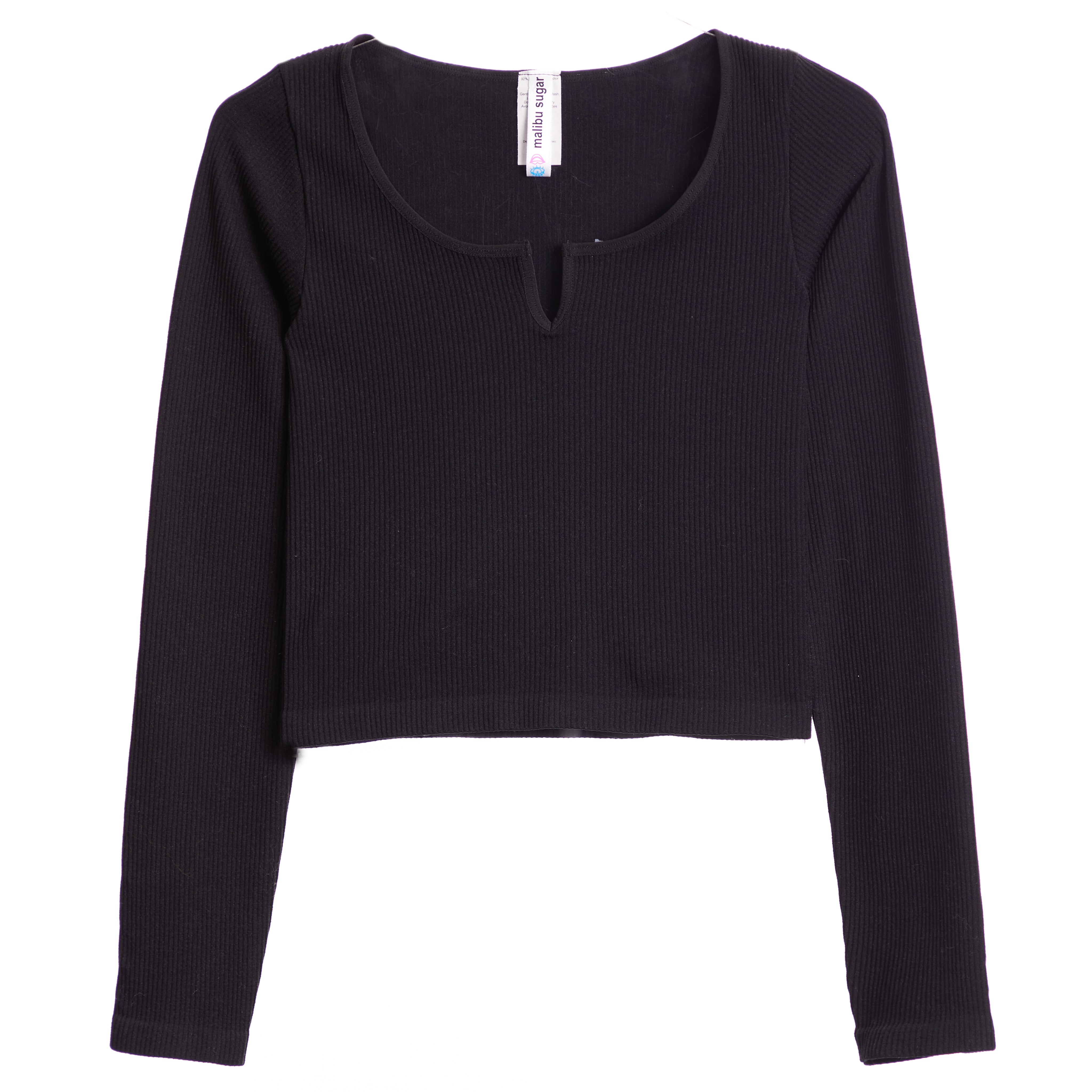 Notch Neck Crop Top - Denny's