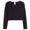Notch Neck Crop Top - Denny's