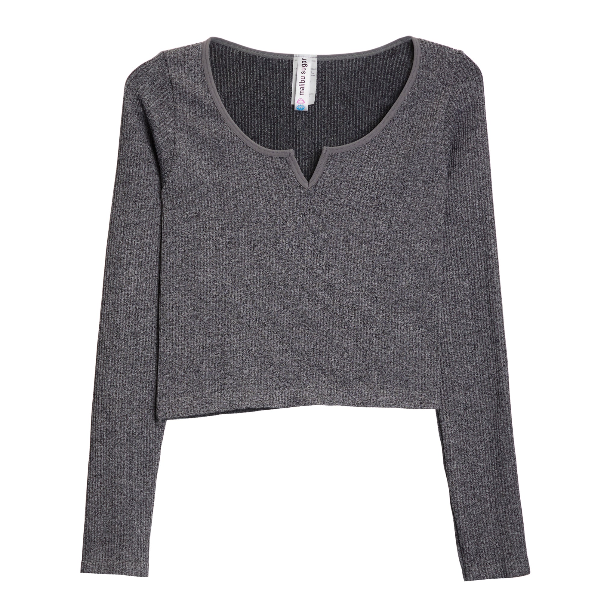 Notch Neck Crop Top - Denny's