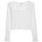 Notch Neck Crop Top - Denny's