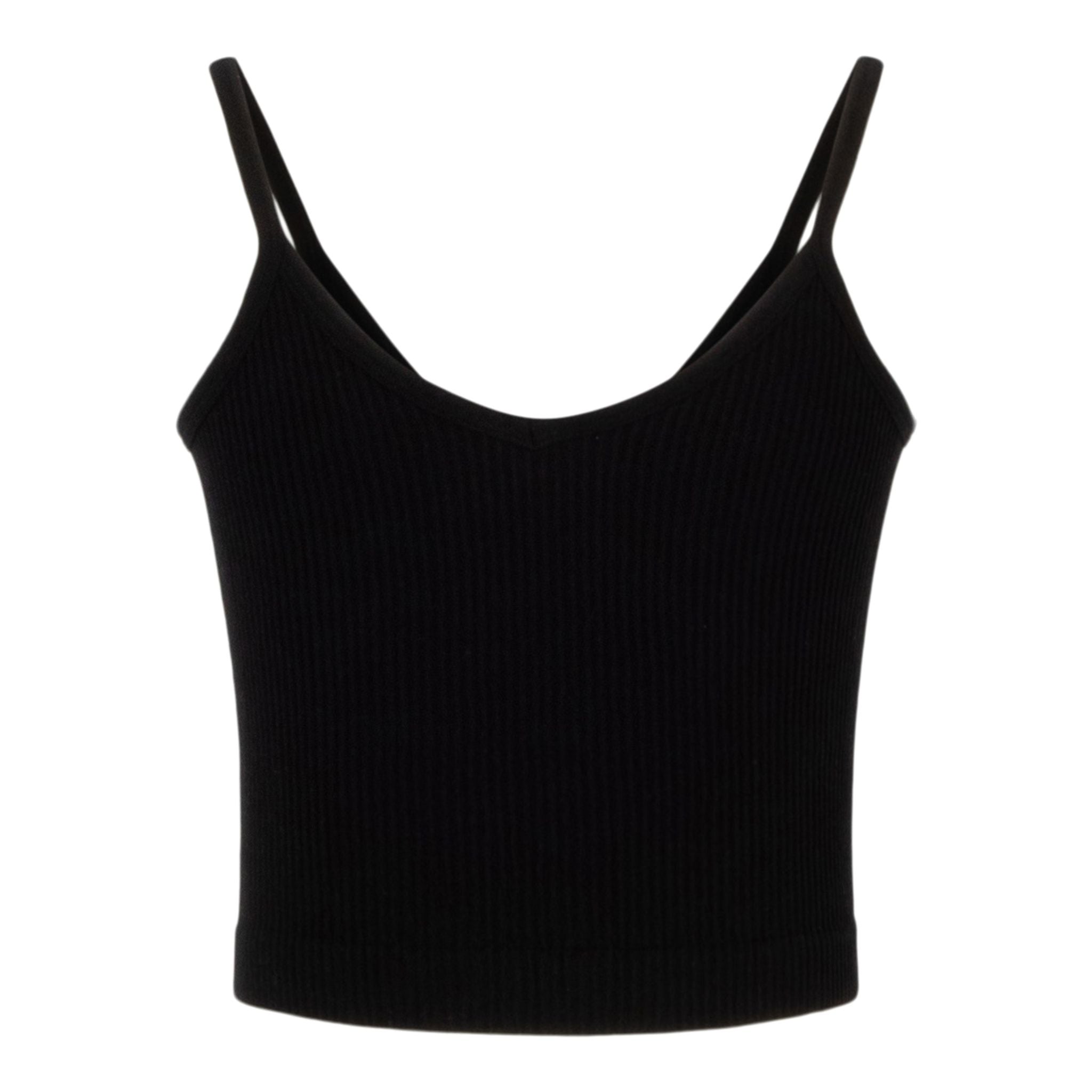 Ribbed Crop Cami Tank - Denny's