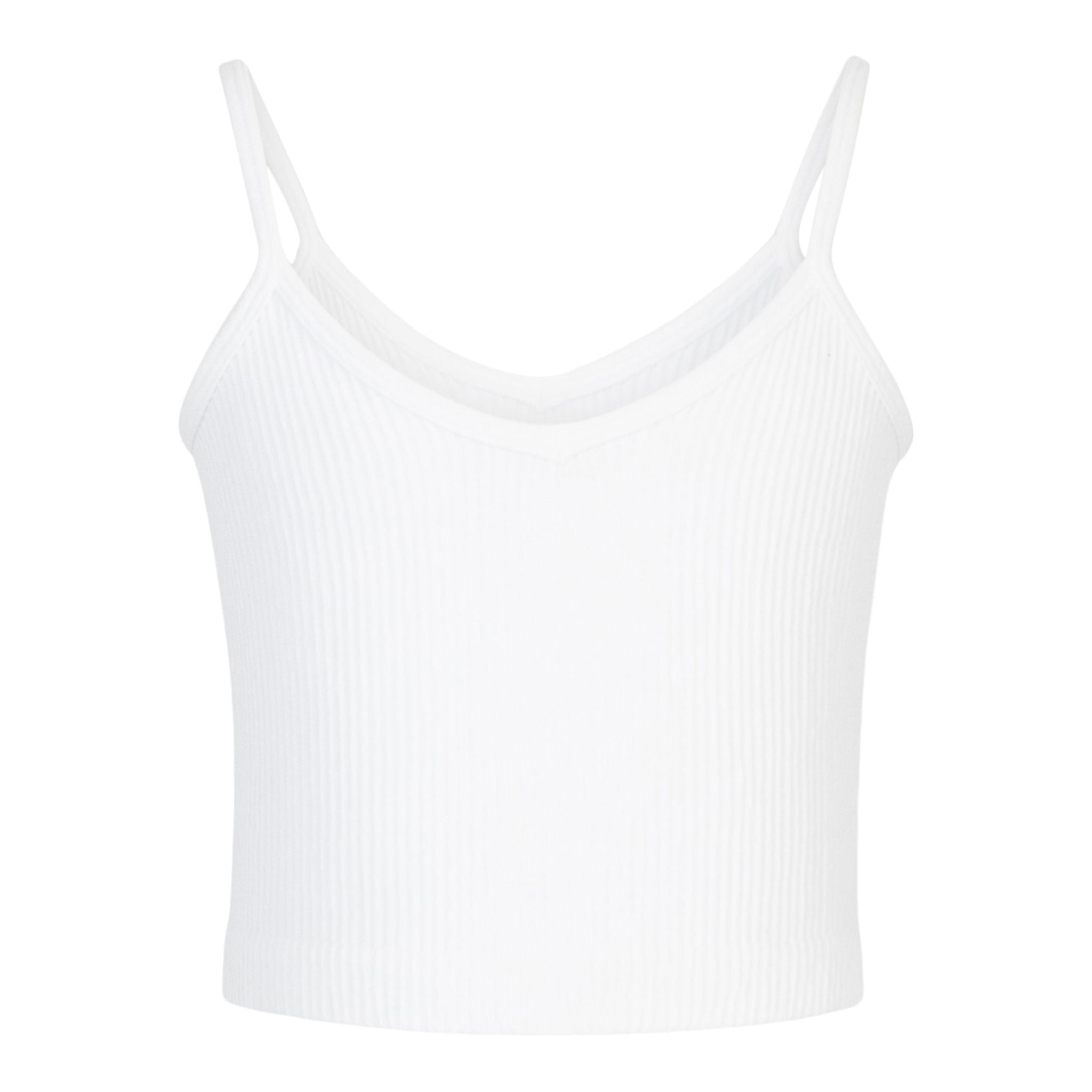 Ribbed Crop Cami Tank - Denny's
