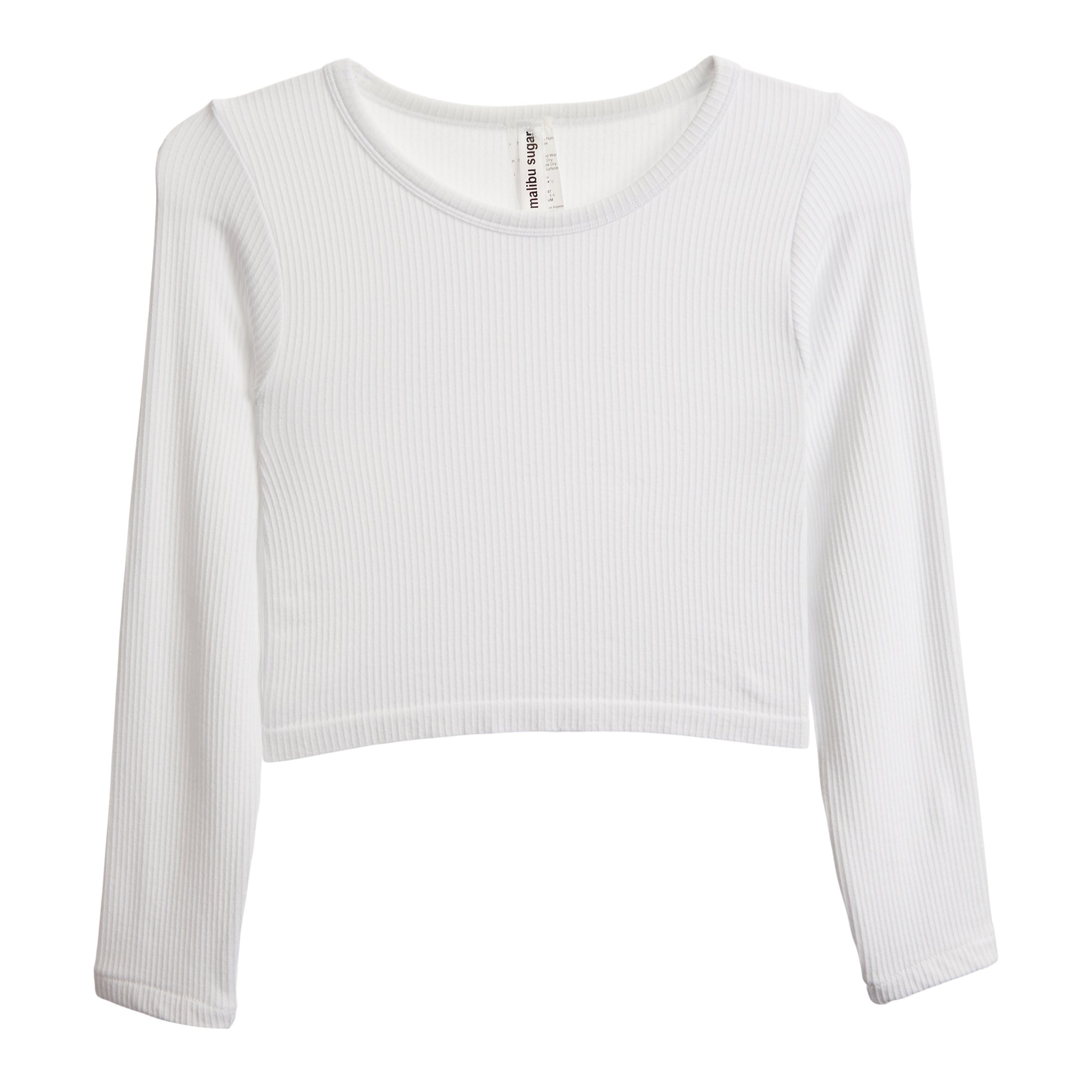 Long Sleeve Rib Top - Denny's