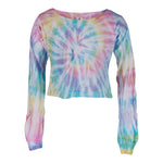 Weekend Vibes Tie Dye Long Sleeve - Denny's