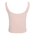 Ribbed Scoop Crop Tank - Denny's