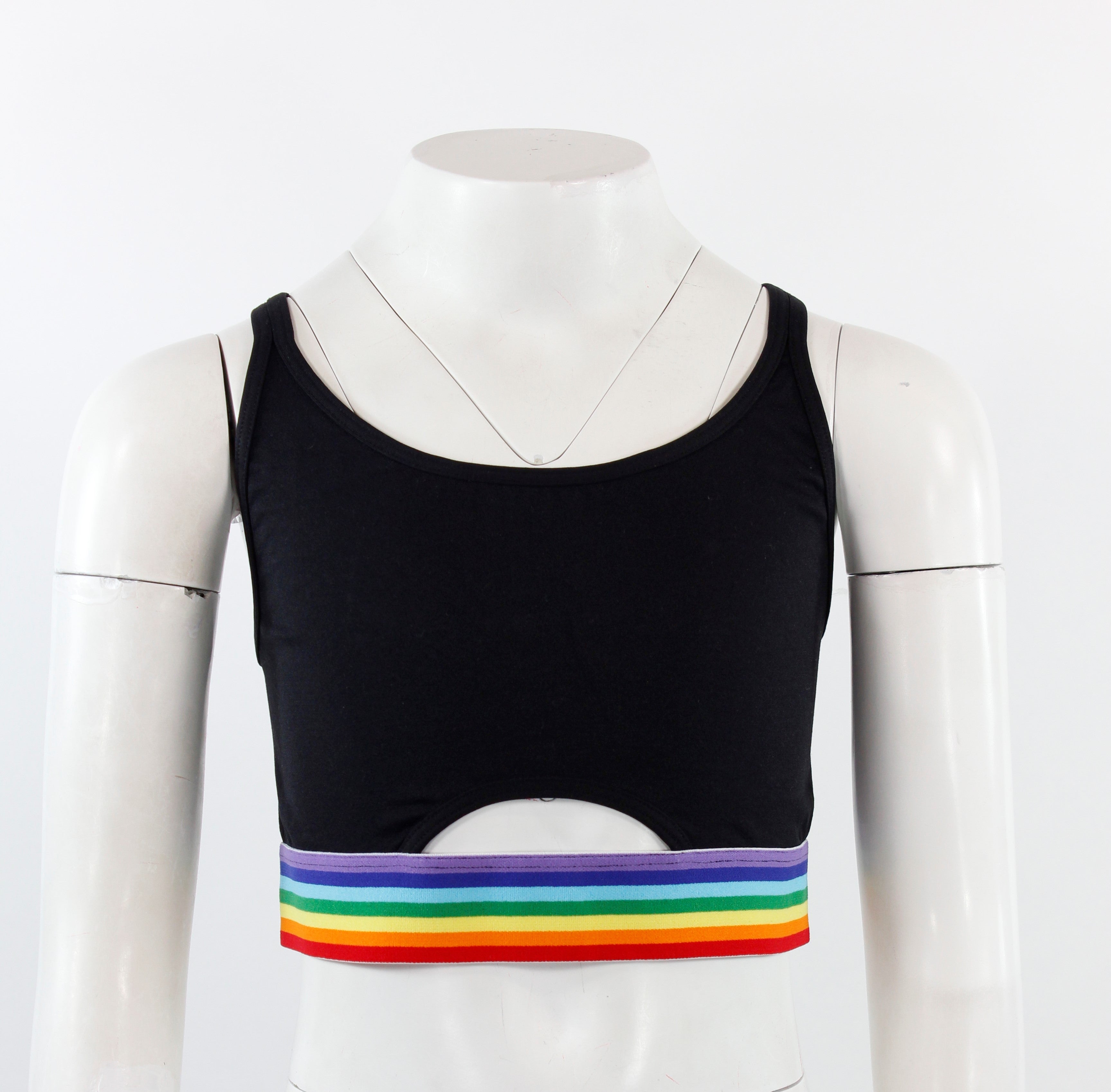 Bra Cami With Rainbow Elastic - Denny's