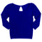 Long Sleeve Ribbed Keyhole Top - Denny's