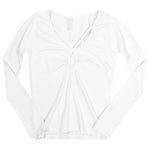 Keyhole Front Long Sleeve - Denny's