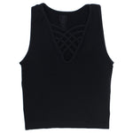 Sleeveless with Criss Cross Front - Denny's