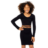 Tie Around Waist Crop Top - Denny's