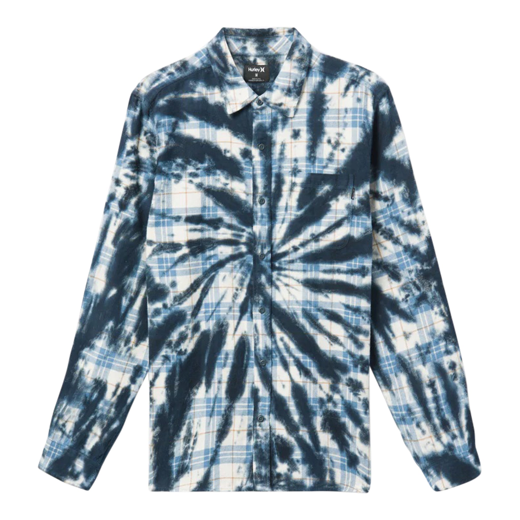 Tie Dye Flannel Shirt - Denny's