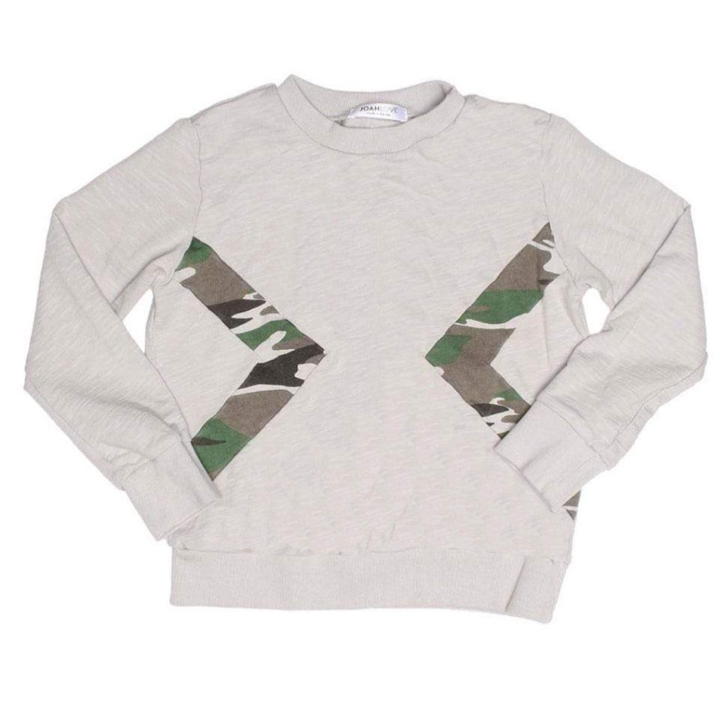 Inset Camo Top - Denny's