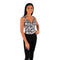 Camo Slit V Tank Top - Denny's