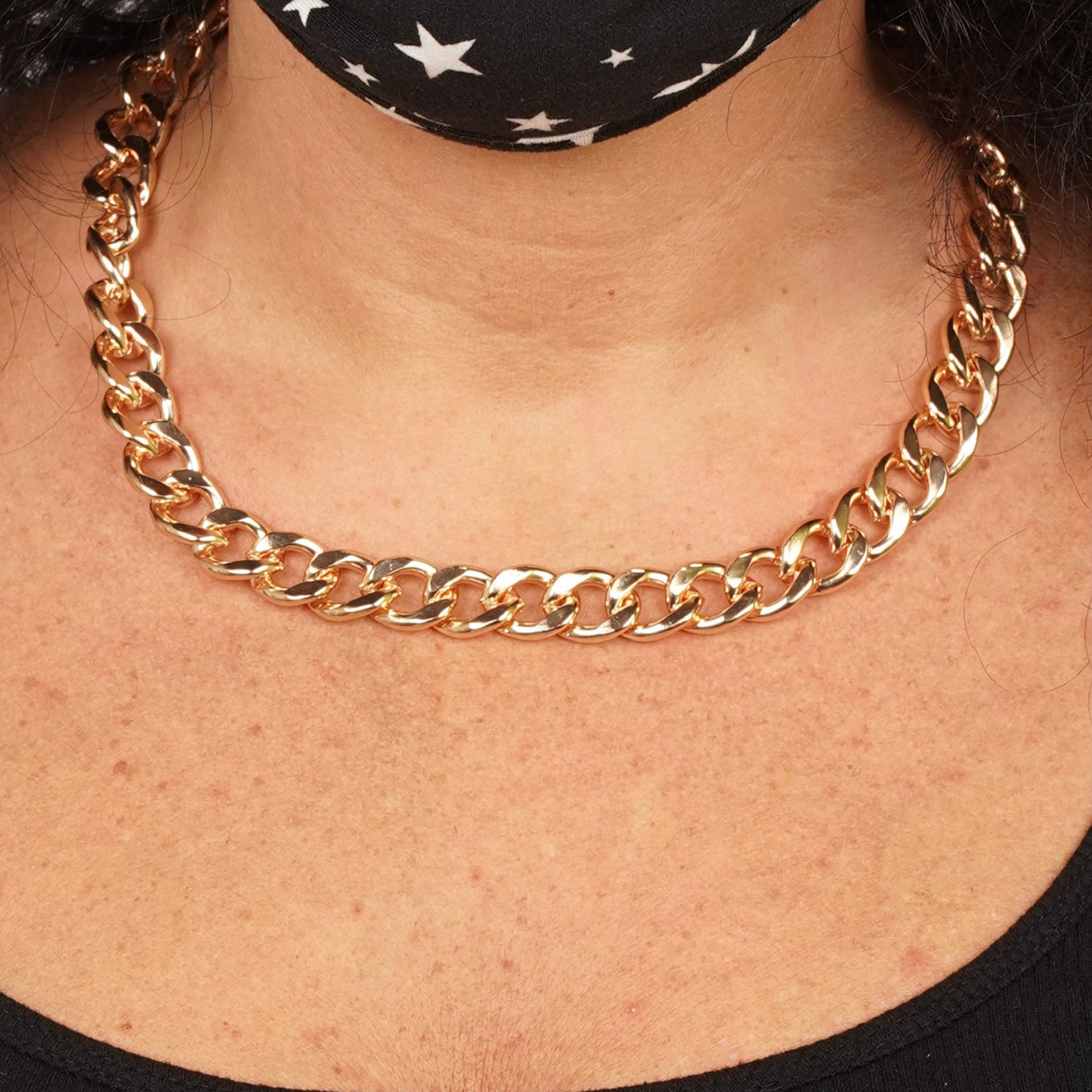 Gold Link Choker - Denny's