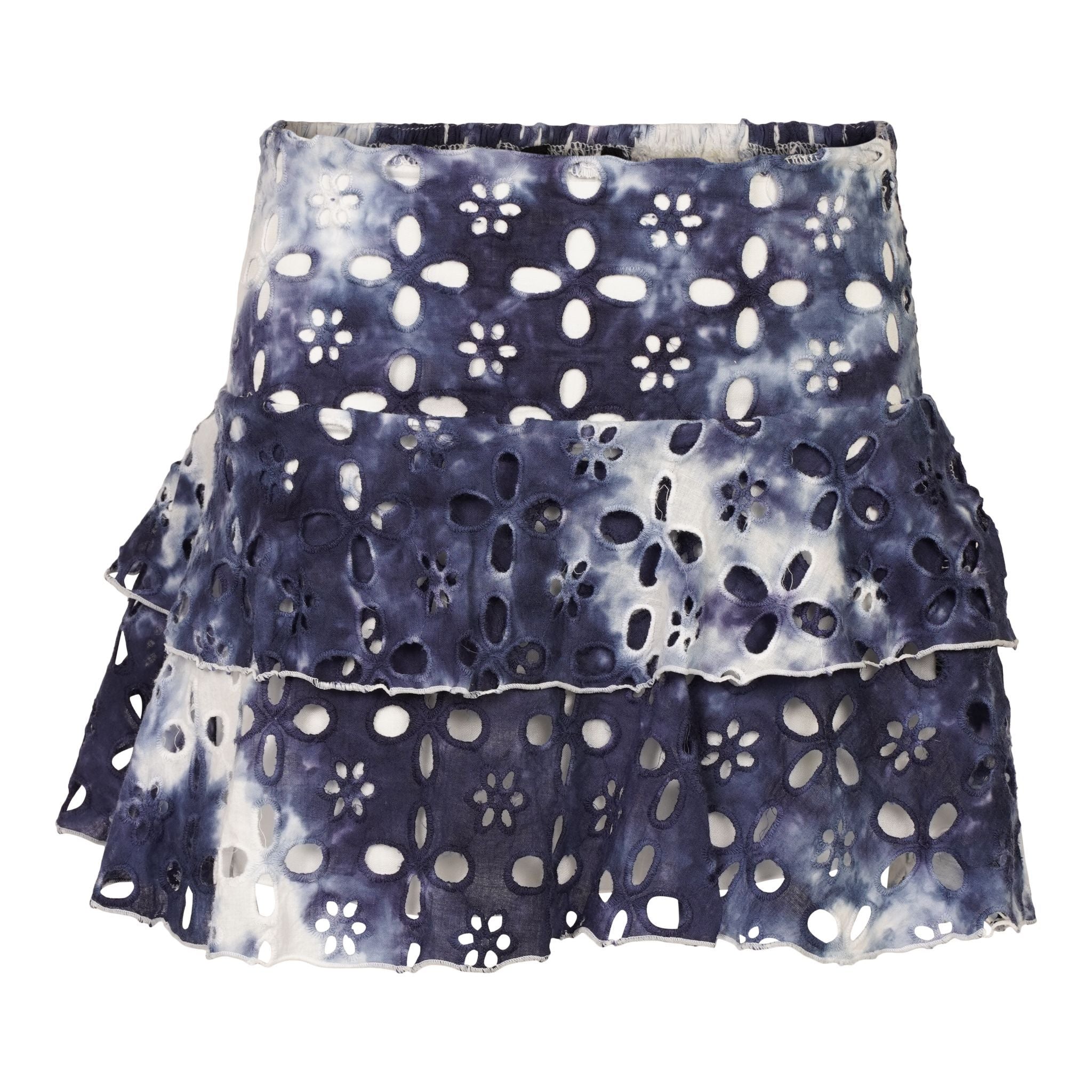 Tie Dye Eyelet Skirt - Denny's
