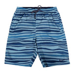 Wave Stripe 9inch Volley with Boxer Liner - Denny's