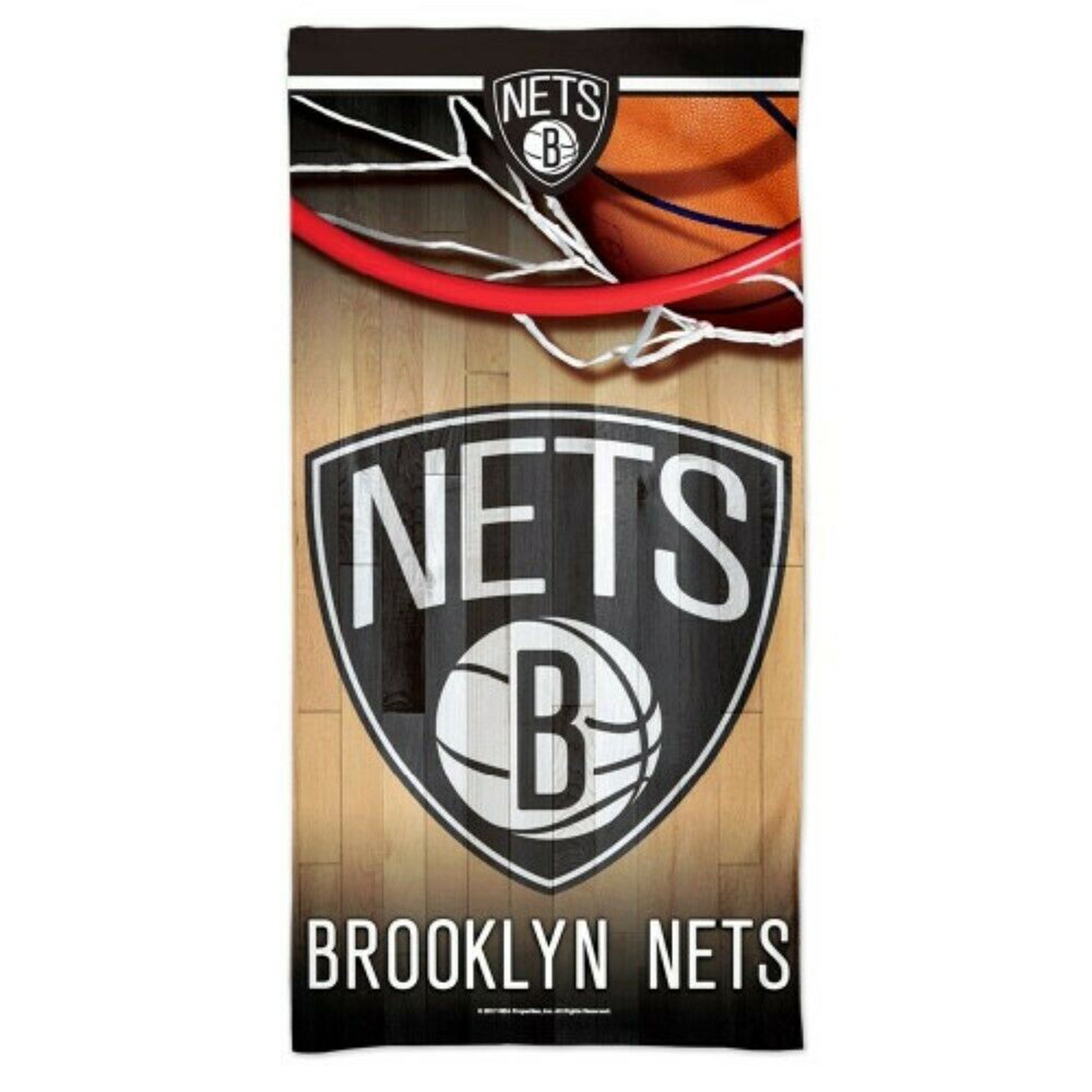 Denny's Nets Beach Towel