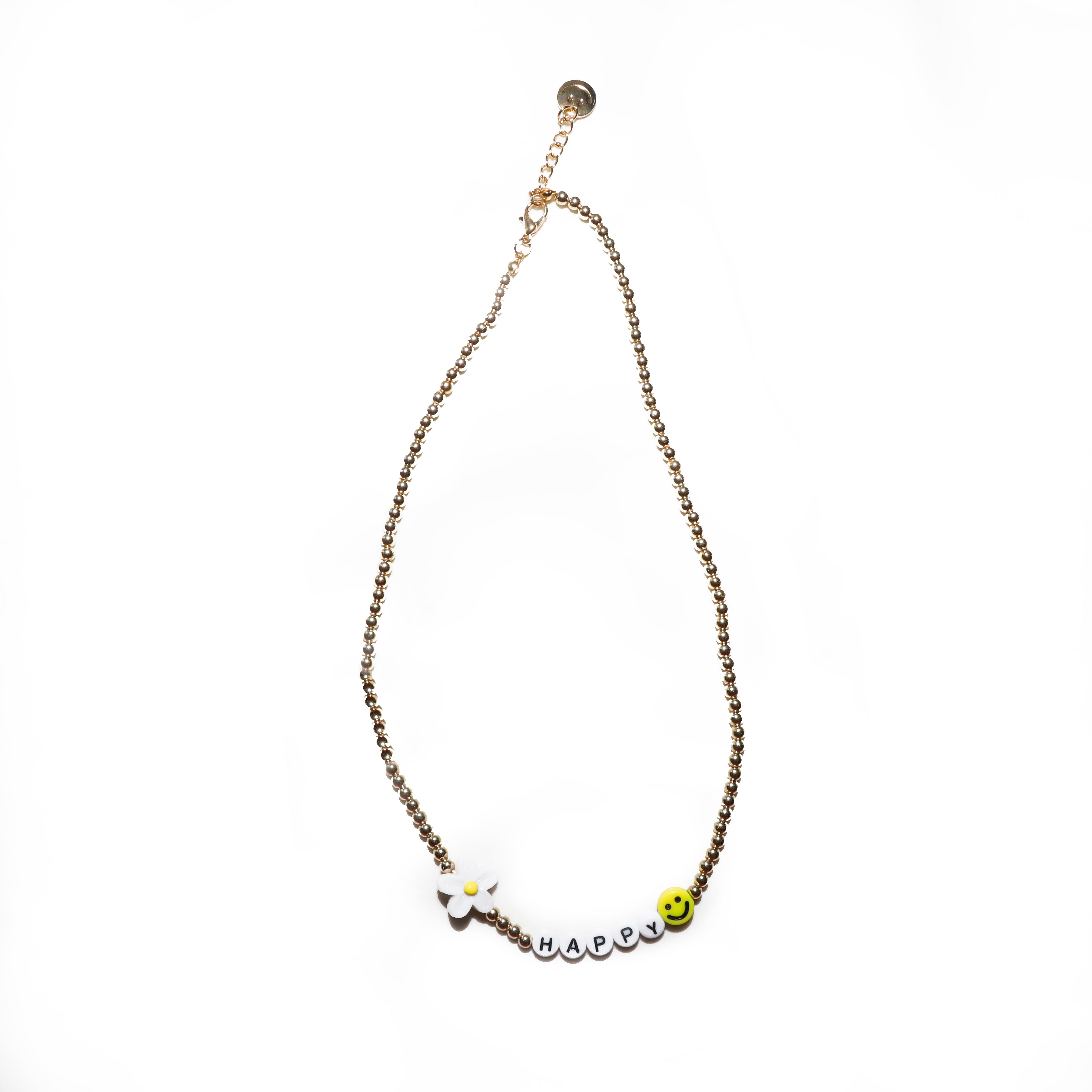 Happy & Yellow Smiley Necklace - Denny's