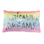 Soft Boa Throw Pillow Unicorn Dreams - Denny's