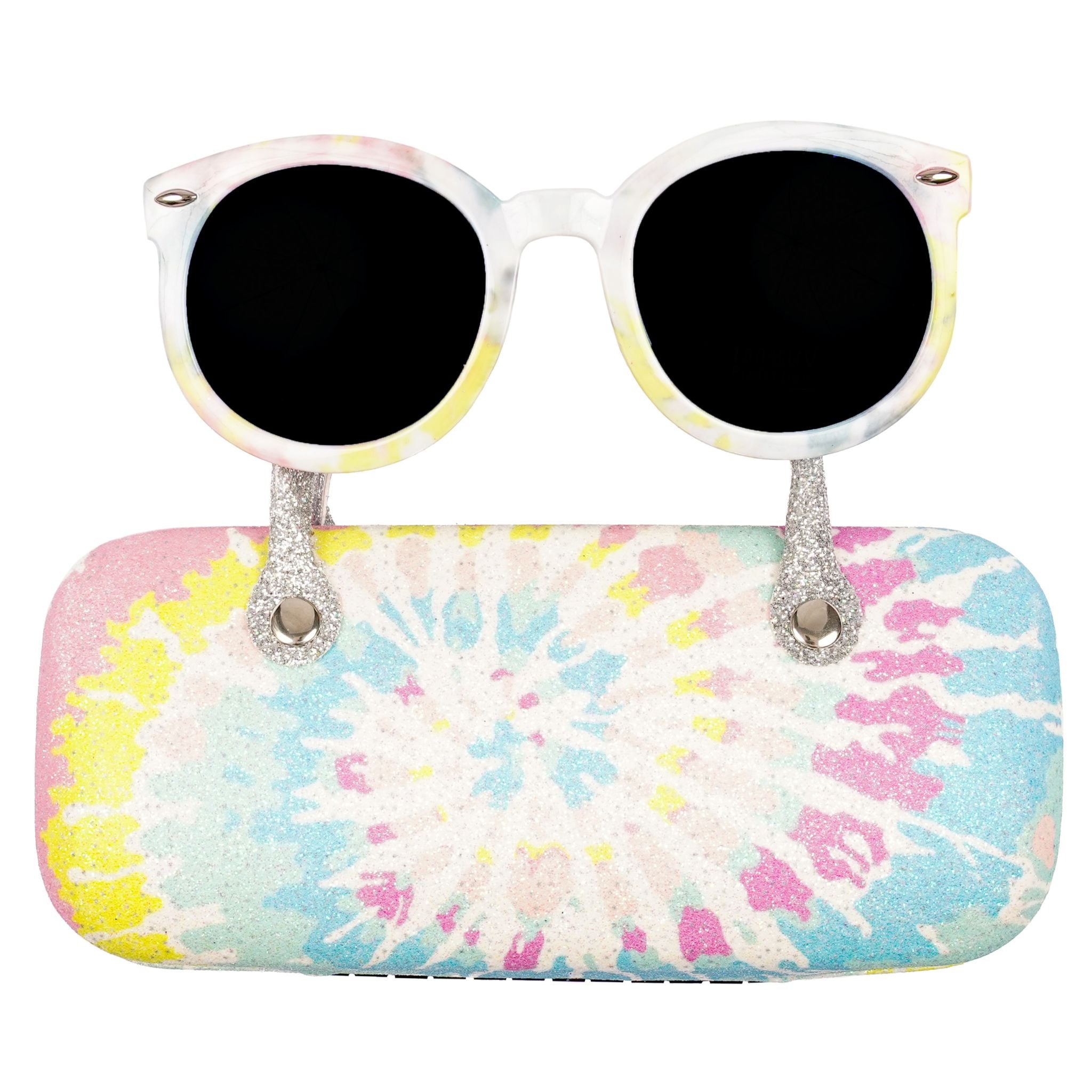 Tie Dye Sunglasses and Case Set - Denny's