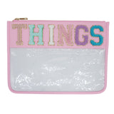 Things Nylon Clear Cosmetic Bag - Denny's