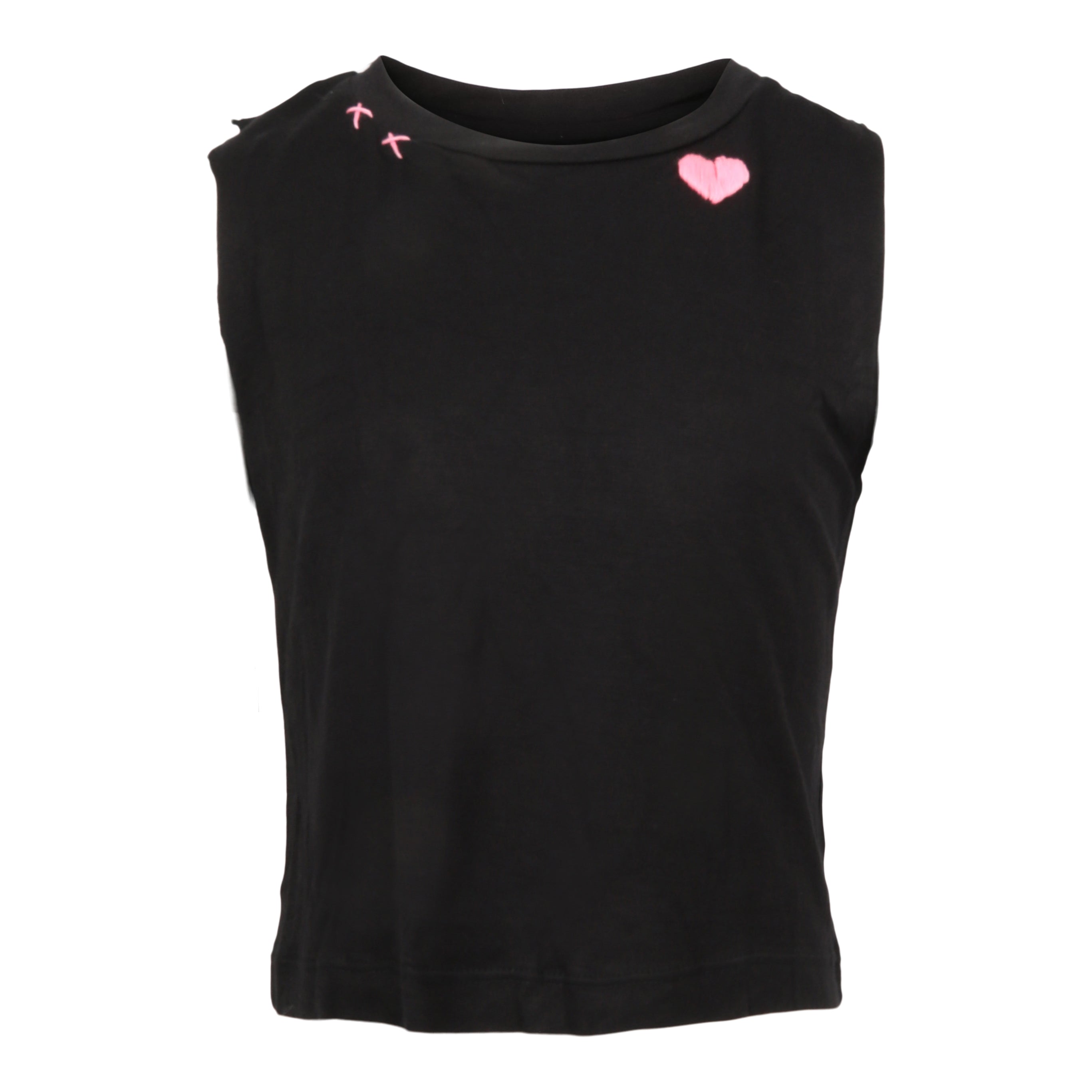 Stitched Heart & XX Tank - Denny's