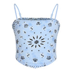 Tie Dye Bandana Hanky Top - Denny's