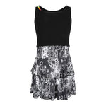 Multi Stitch Rib Tank Bandana Bottom Dress - Denny's