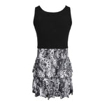 Multi Stitch Rib Tank Bandana Bottom Dress - Denny's