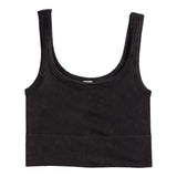 Vintage Chevron Crop Tank - Denny's