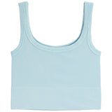 Vintage Chevron Crop Tank - Denny's