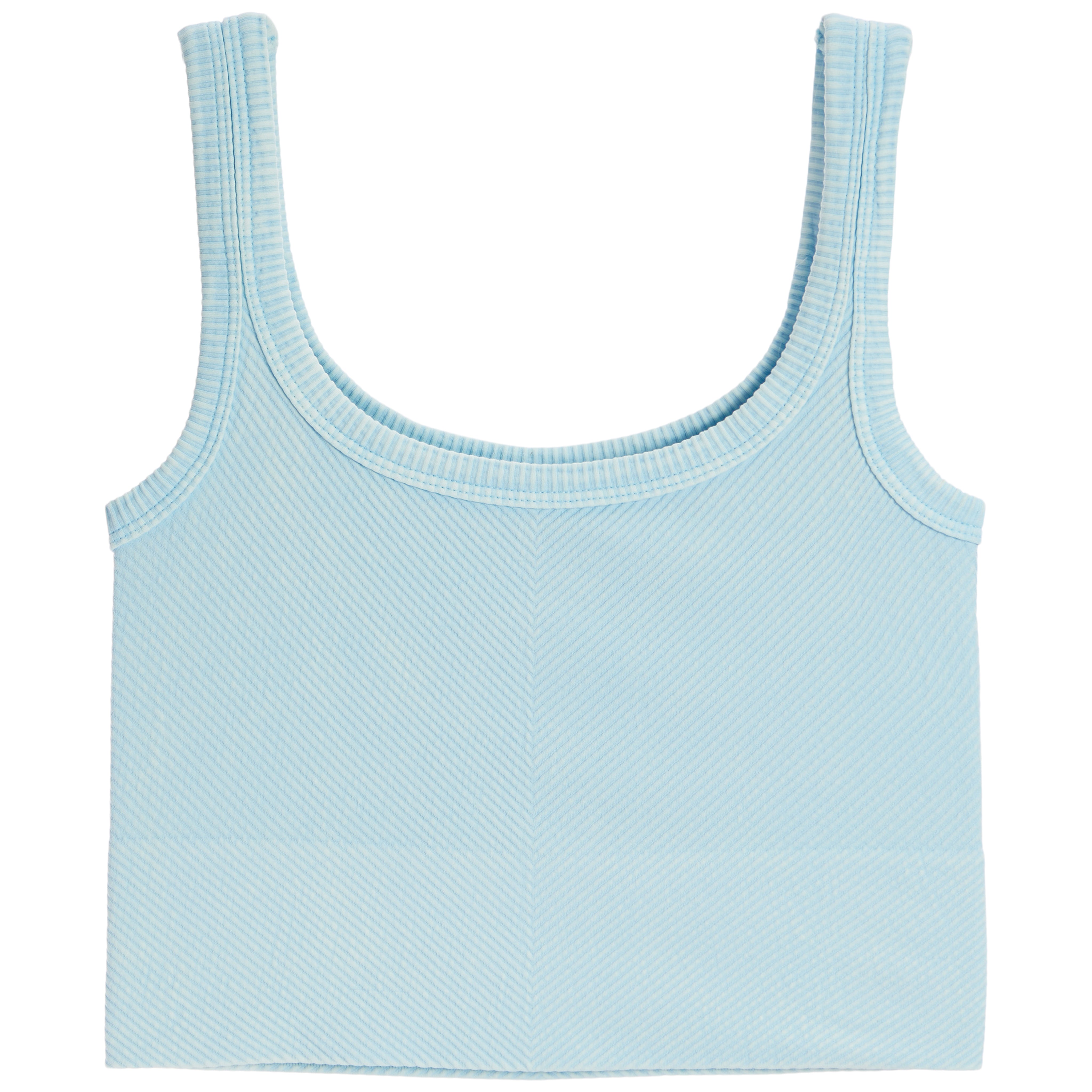 Vintage Chevron Crop Tank - Denny's