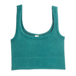 Vintage Chevron Crop Tank - Denny's