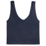 Vintage Reversible CropTank - Denny's