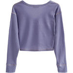 L/S Crop V-Neck Thermal - Denny's