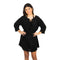 Gauze Tie Neck Belted Cover Up - Denny's