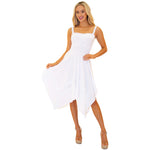 Uneven Hem Gauze Tank Dress - Denny's