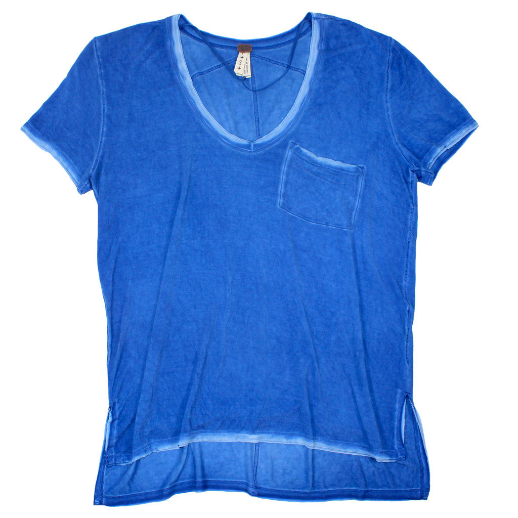Rising Sun Short Sleeve V-Neck Tee - Denny's