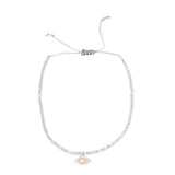 Evil Eye Tiny Glass Beads Pull Tie Basket - Denny's