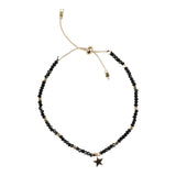 Single Star Beaded Bracelet Pull String - Denny's