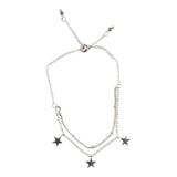 3 Stars Double Layer Link Bracelet - Denny's