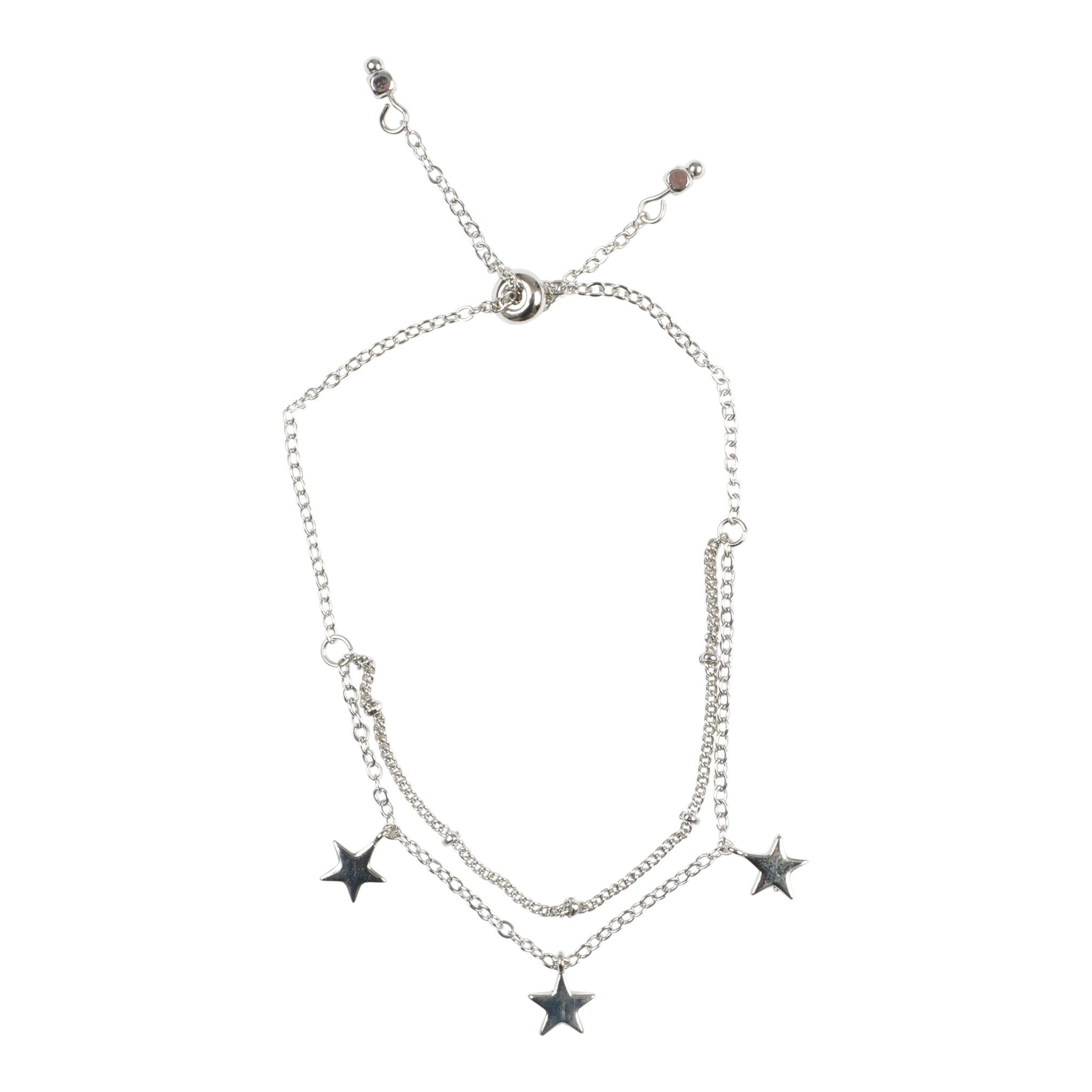 3 Stars Double Layer Link Bracelet - Denny's