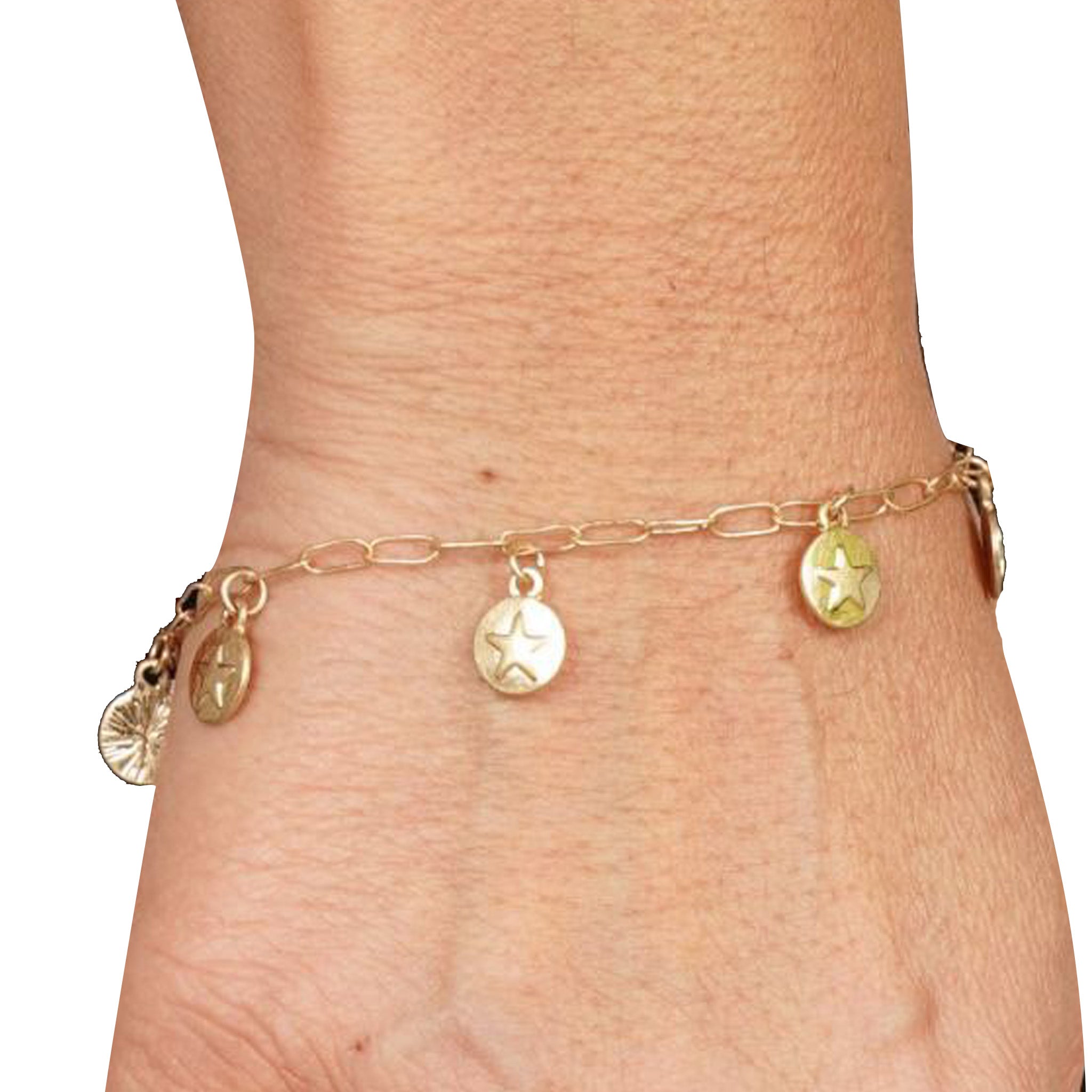 Star Charm Link Bracelet - Denny's
