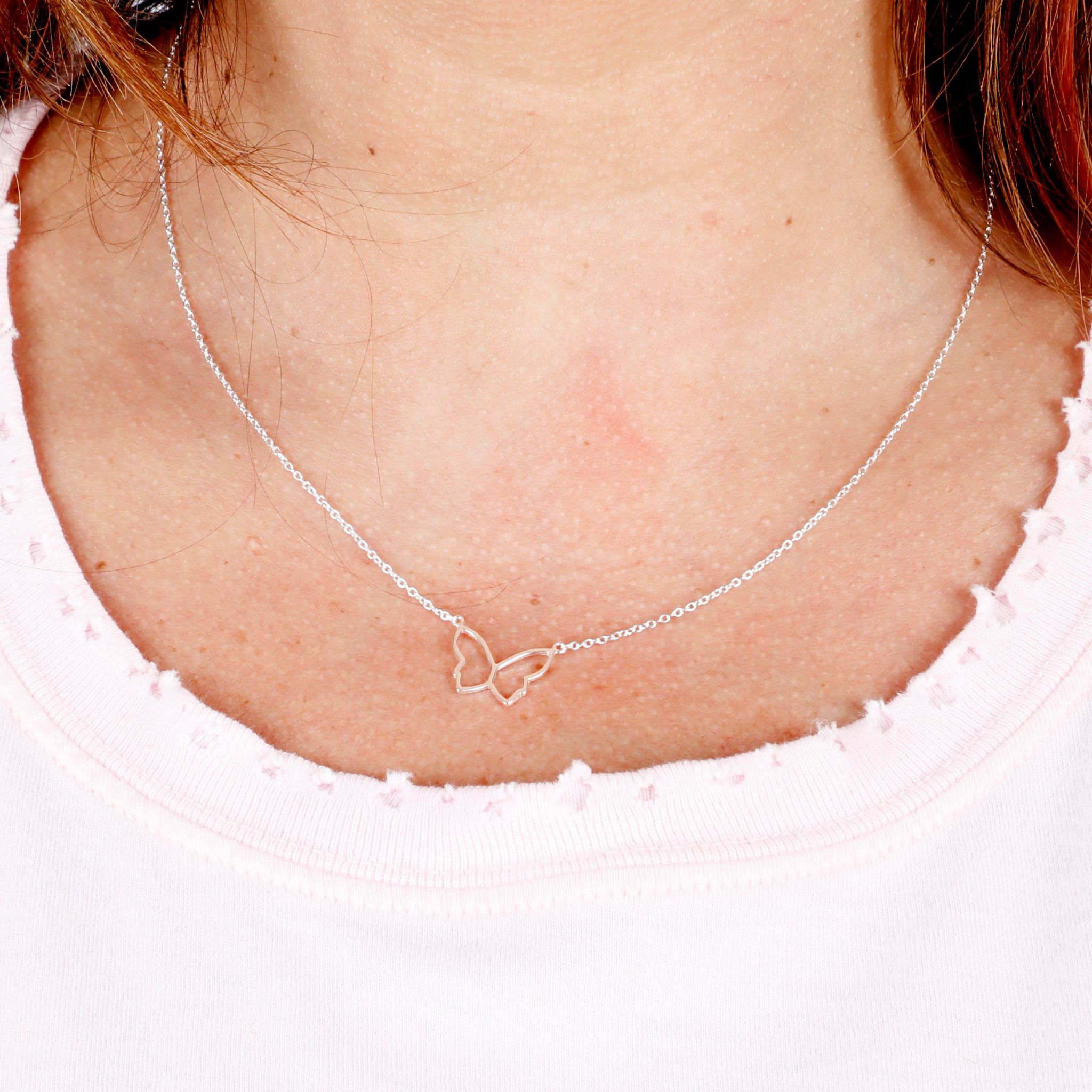 Open Butterfly Necklace - Denny's